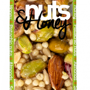 Batonik Nuts & Honey z pistacjami BeRaw