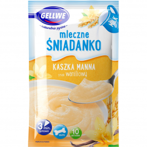 Kaszka manna Mleczne Śniadanko Gellwe