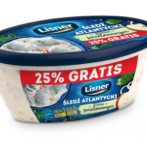 Filety śledziowe w sosie Lisner