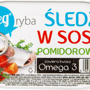 Śledź w sosie pomidorowym Mega Ryba